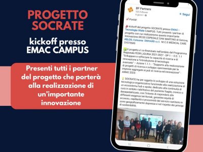 Kickoff Progetto SOCRATE